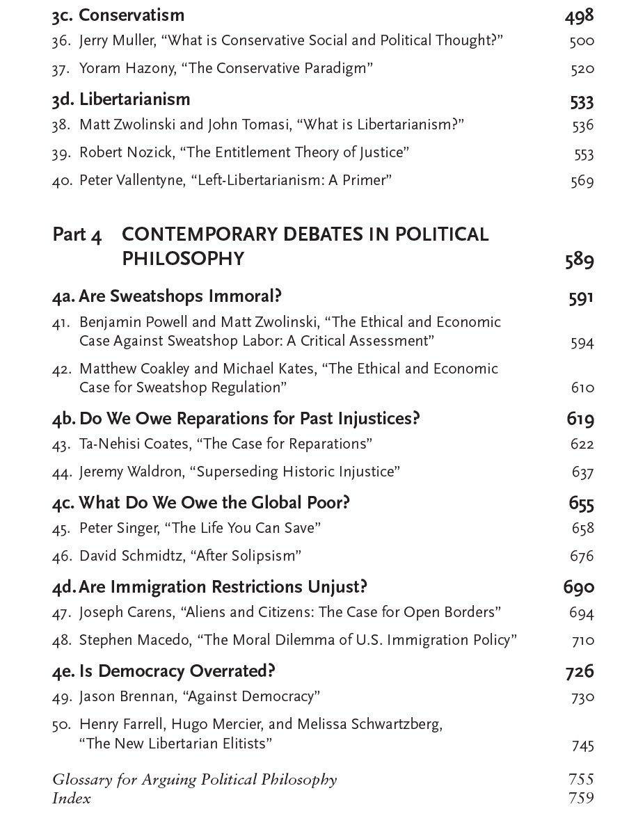 Out today! The new and massively revised third edition of Arguing About Political Philosophy, co-edited with the fantastic <a href="/mjuarezgarcia_/">Mario Ivan Juarez-Garcia</a> . Perfect for courses in political philosophy or PPE.