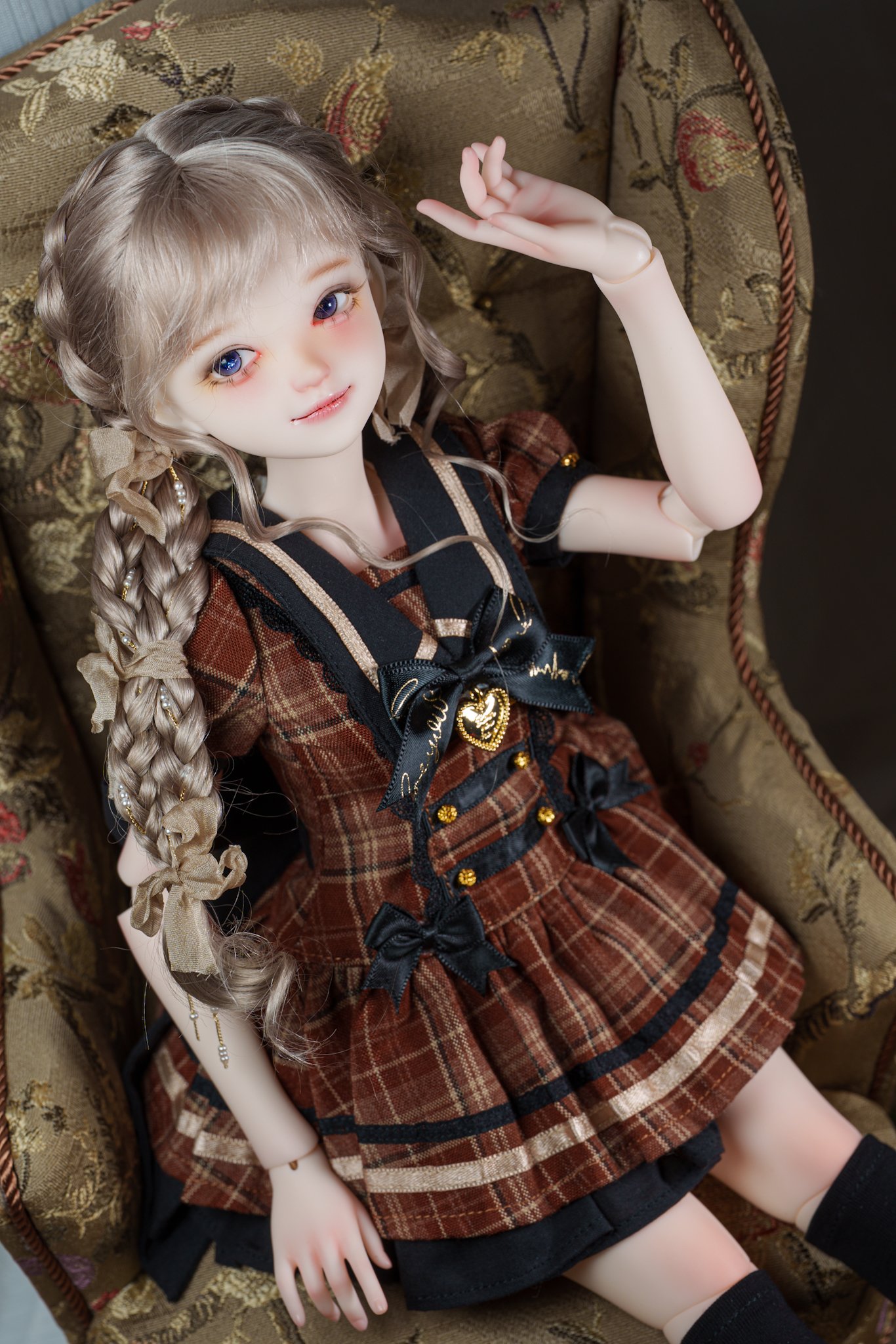 ヴィンテージ アーティストパリアンドール とんがり帽子の双子さん　ピンク Kurosan@ドール用 on X: 