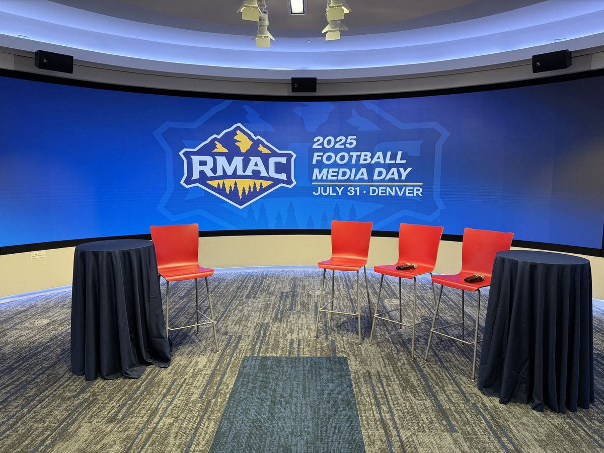 Today's the day! 

RMAC Football Media Day 
Live from Denver, Colorado! 

Broadcast starts at 10:30 AM (MT) on the RMAC Network! 

📍<a href="/msudenver/">MSU Denver</a> 
🔗 RMACNetwork.com 

#EverythingElevated