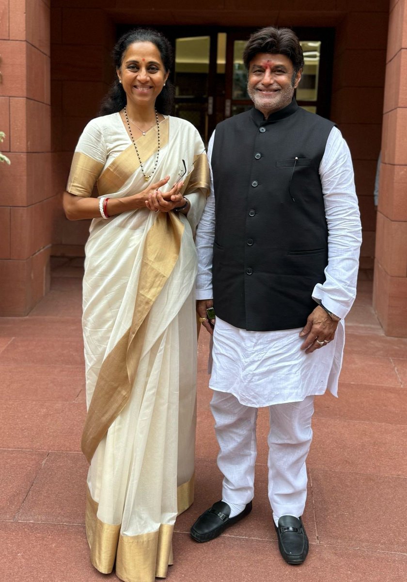 Pleasure meeting MLA Shri Nandamuri Balakrishna Garu - a distinguished leader, celebrated actor, and committed philanthropist.