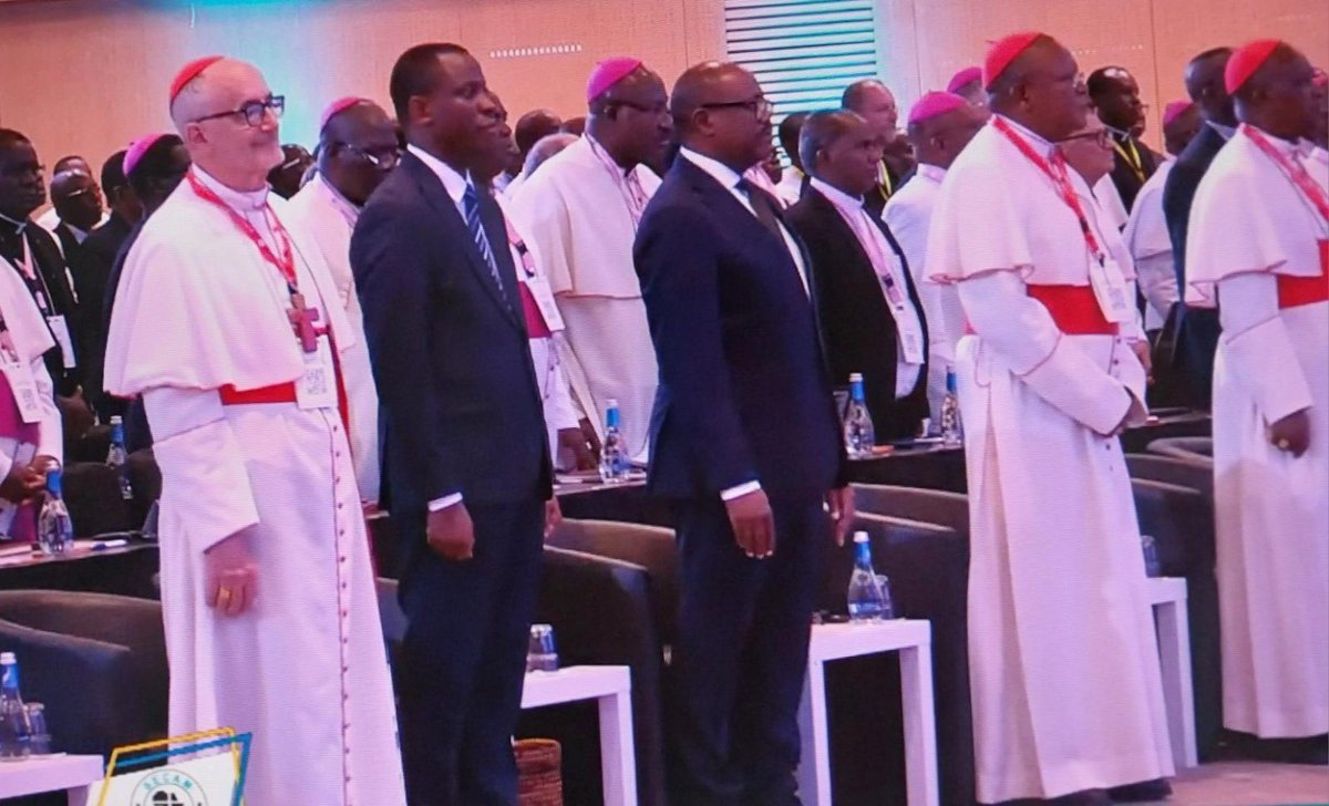 Integral Human Dev (@vaticanihd) on Twitter photo The Prefect of <a href="/VaticanIHD/">Integral Human Dev</a>, Cardinal <a href="/jesuitczerny/">Cardinal M. Czerny SJ</a>, is in Rwanda for the 20th Plenary Assembly of SECAM with the theme “Christ Source of Hope, Reconciliation and Peace.” The Prefect of <a href="/VaticanIHD/">Integral Human Dev</a>, Cardinal <a href="/jesuitczerny/">Cardinal M. Czerny SJ</a>, is in Rwanda for the 20th Plenary Assembly of SECAM with the theme “Christ Source of Hope, Reconciliation and Peace.”