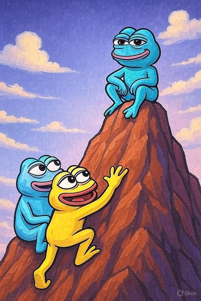 BTCPEPE135169's tweet photo. Only one can sit on the throne—if it's not me, who? ￼￼ #CryptoPepe #PepeMeme #CrownChase #BTCPEPE https://t.co/yWEB8i7D7m