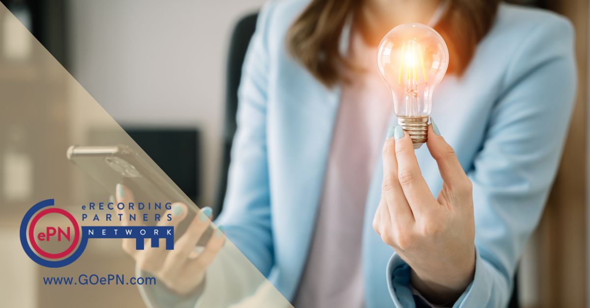 No software installation. Just fast, easy, and reliable electronic recording solutions.
With ePN, you can:
✅Submit documents in minutes
✅Integrate seamlessly with title production software
✅Track and manage recordings with ease
eRecording should be simple—and with ePN, it is.