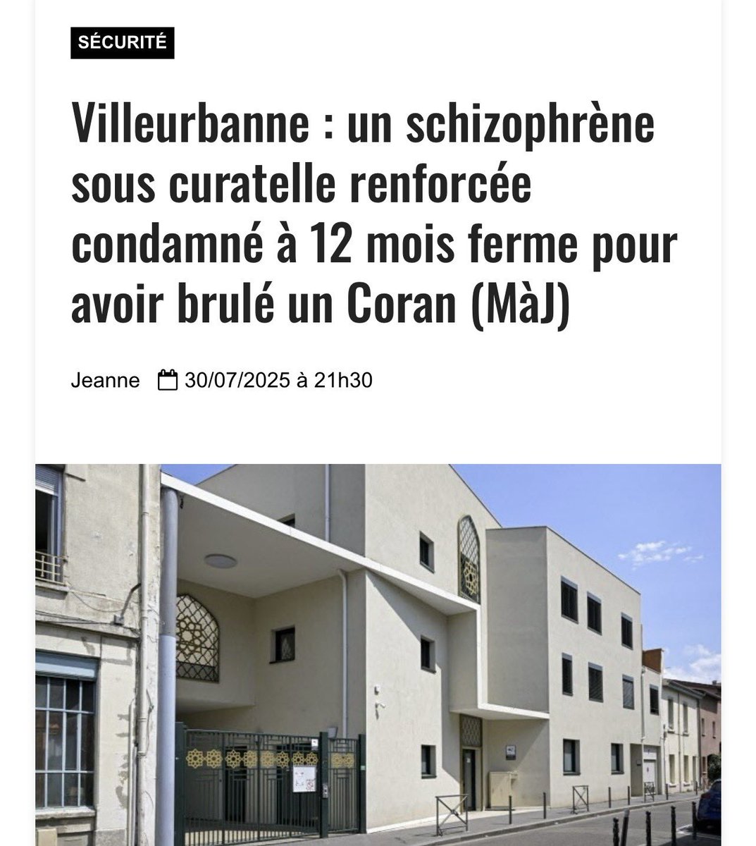 CordierAlice2's tweet photo. Tu brûles un Coran = 12 mois fermes 

Tu brûles une Bible = une amende 

Pourquoi ? https://t.co/ZJNUNwUJka
