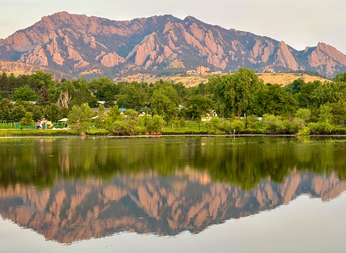 Today almost felt normal. Driving to the trailhead in the dark, watching the sunrise over the flatirons. It looks different and it feels different but I’m grateful to be able to experience this even after a traumatic event