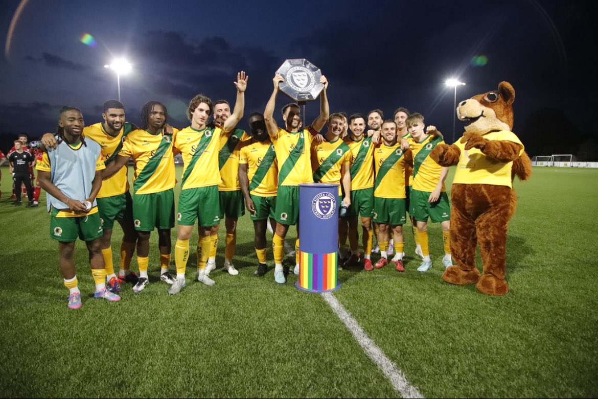 Nice way to start the season off ⚽️+🏆