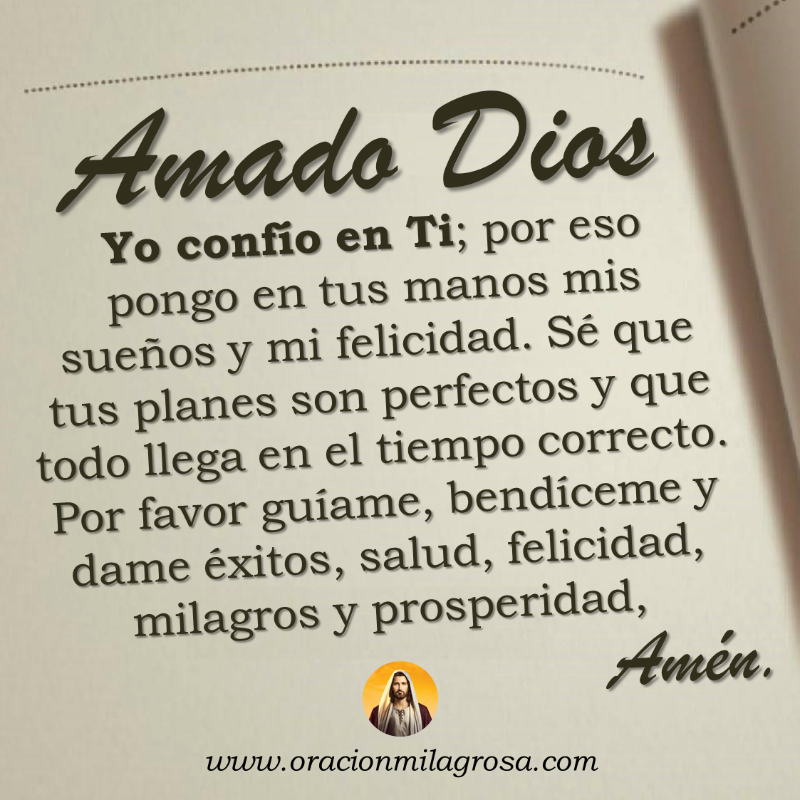 oracion_milagro's tweet photo. ORACIÓN PARA PONER TUS SUEÑOS Y TU FELICIDAD EN LAS MANOS DE DIOS: Te invitamos a hacer esta bella oración para pedir a DIOS que te guíe y te ayude a alcanzar tus sueños y tus más grandes anhelos. Ten fe, DIOS te ama y Él te ayudará.

Haz esta oración en: https://t.co/Mz02c8tv7U