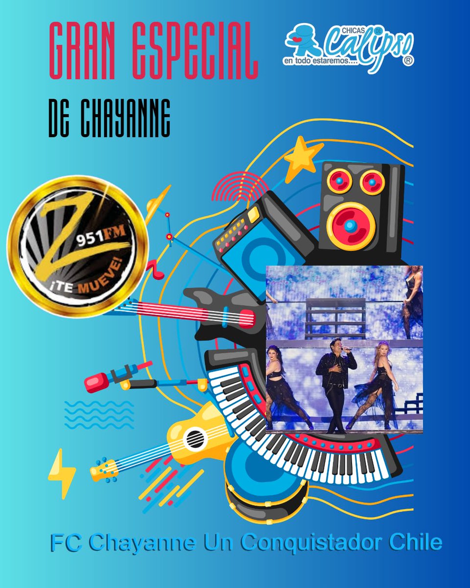 De Arica a Puerto Williams las <a href="/CHICASDECALIPSO/">Fans Club Chicas de Calipso 🇨🇱</a> estamos escuchando #HumanosAMarte de nuestro amado <a href="/CHAYANNEMUSIC/">CHAYANNE</a> en <a href="/RadioZetaFM/">Zeta FM</a> gracias al maravilloso especial, gracias a la querida #GinaMartinez, saludos desde #Santiago #Chile 💙💙🇨🇱💙🇨🇱💙🇨🇱💙💙