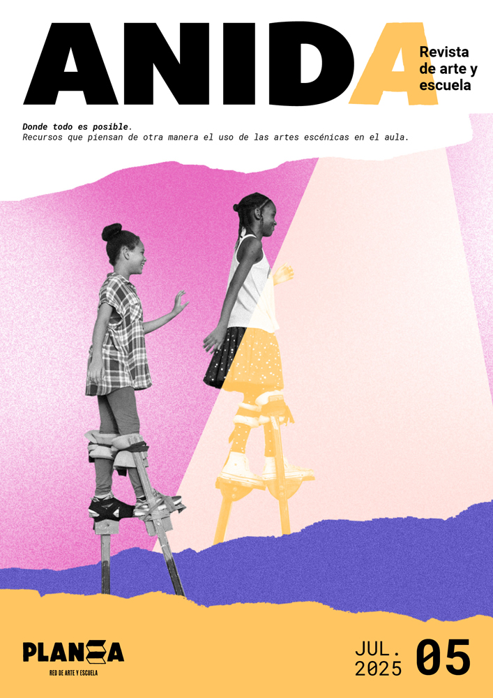 🎭 #LecturasCarasso | ¿Qué ocurre cuando el cuerpo, la escena y la ficción entran en el aula?

Nuestro equipo de #ArteCiudadano recomienda el nuevo número de la revista ANIDA, que explora el poder de las artes escénicas en la educación.

📖 Léelo aquí: bit.ly/anida-5