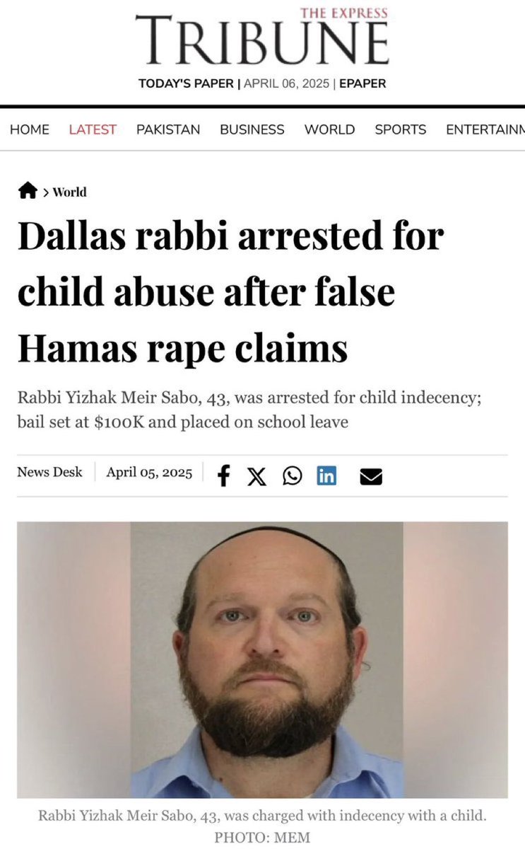 Mass Murderers, Baby Killers and now Child Abusers.

Zionist cult is being exposed in every field they commit crimes in.

#GazaStarving #IsraelTerroristState #الجبل_الاخضر