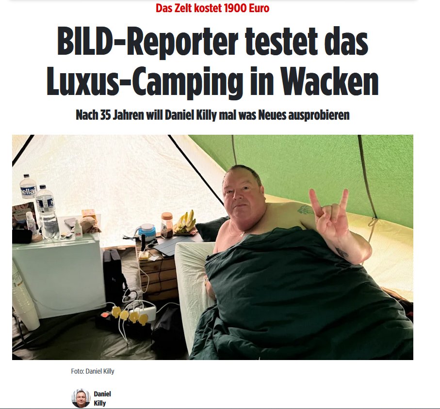Was genau passiert im Kopf, bevor man sich als 63-jähriger mehrgewichtiger Journalist dafür entscheidet, so ein Foto ohne Oberteil zu machen.