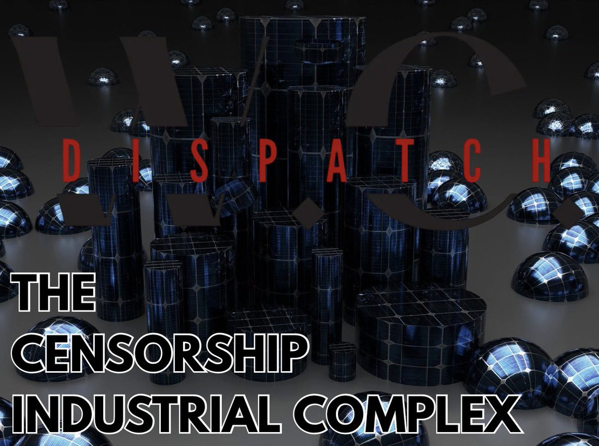 🚨NOW that America finally sees the coordinated intelligence coup against a sitting President, it’s time we discuss not just the plotters but the staggering lengths they took to conceal it. 

The Censorship-Industrial Complex didn’t merely police foreign lies or COVID