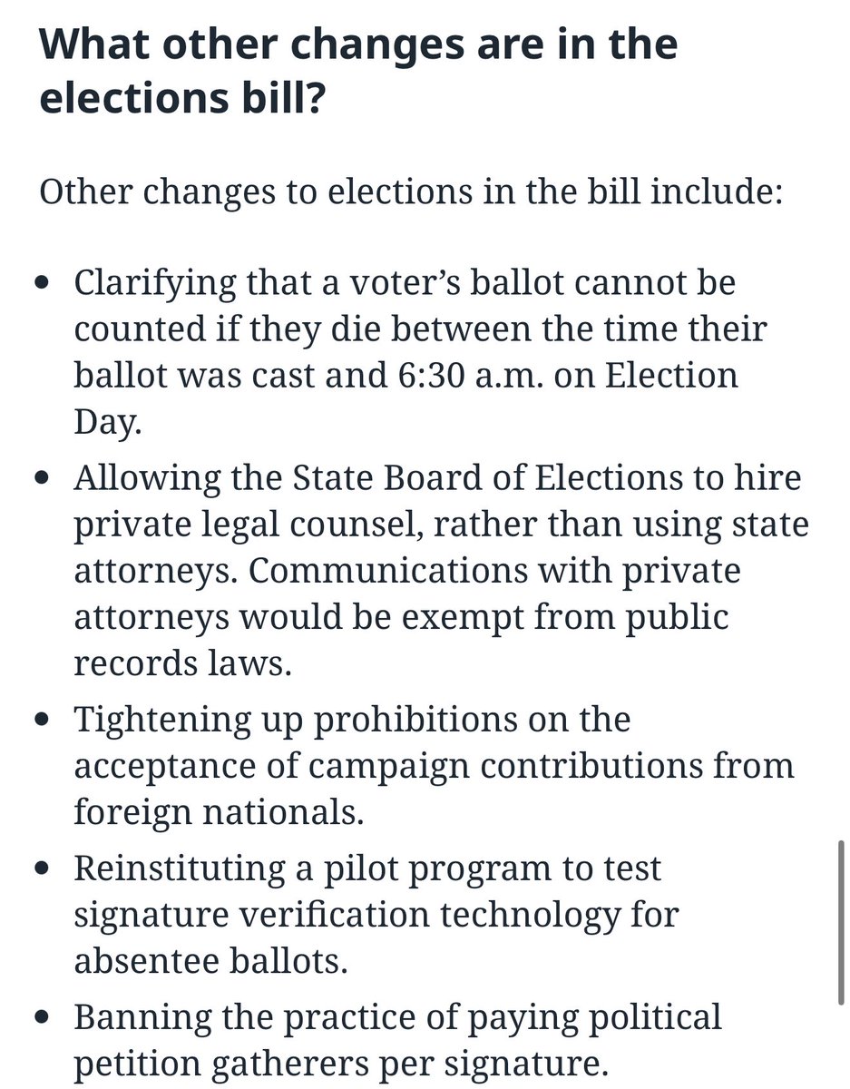 abreezeclayton's tweet image. everything republicans are doing is just trying to make it harder to register to vote in North Carolina. but what I found even crazier in this article was bullet point #2.

the NCGOP sure ain’t shy about wanting to keep the public away from their plans to steal elections huh?