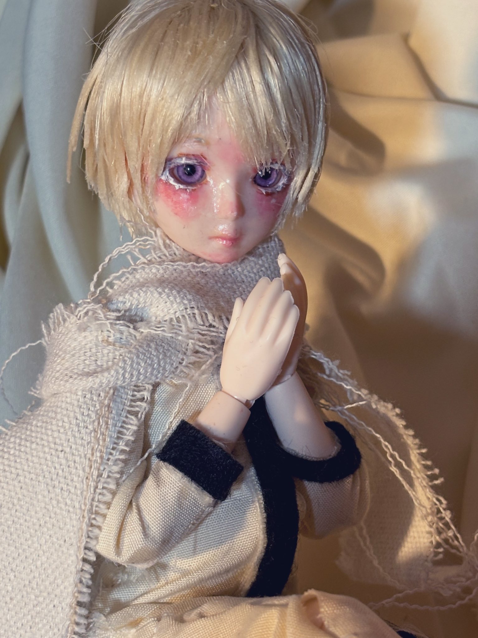 大変古い、小さな御所人形。服に擦り切れ等傷みあり さす on X: 