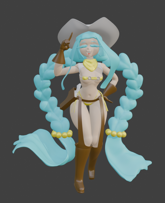 Wip of Nell cont'd