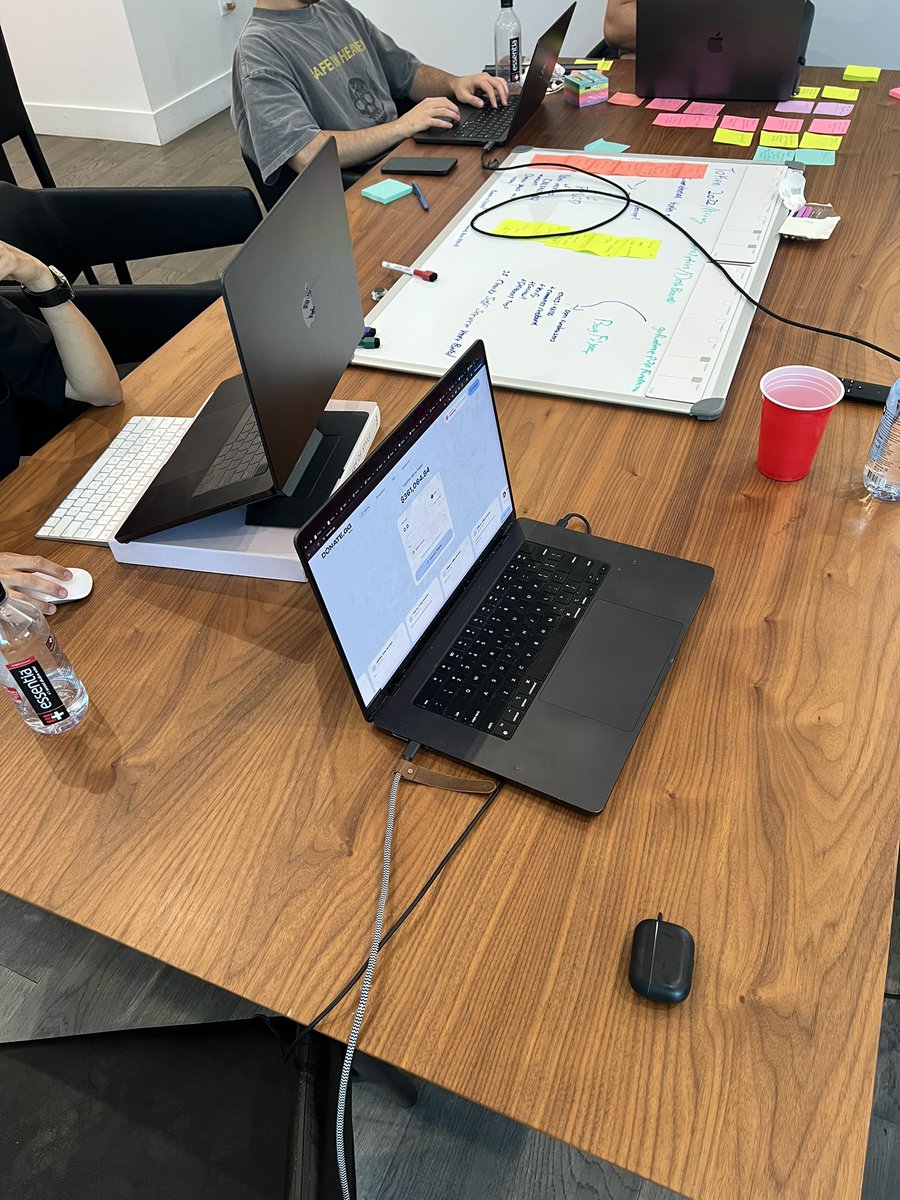 Just finished a 9 day onsite with my engineering team. Nothing compares to being in person. The team has decided to relocate to work together irl. We believe we can change how the world looks at charity and it’s time to go all in