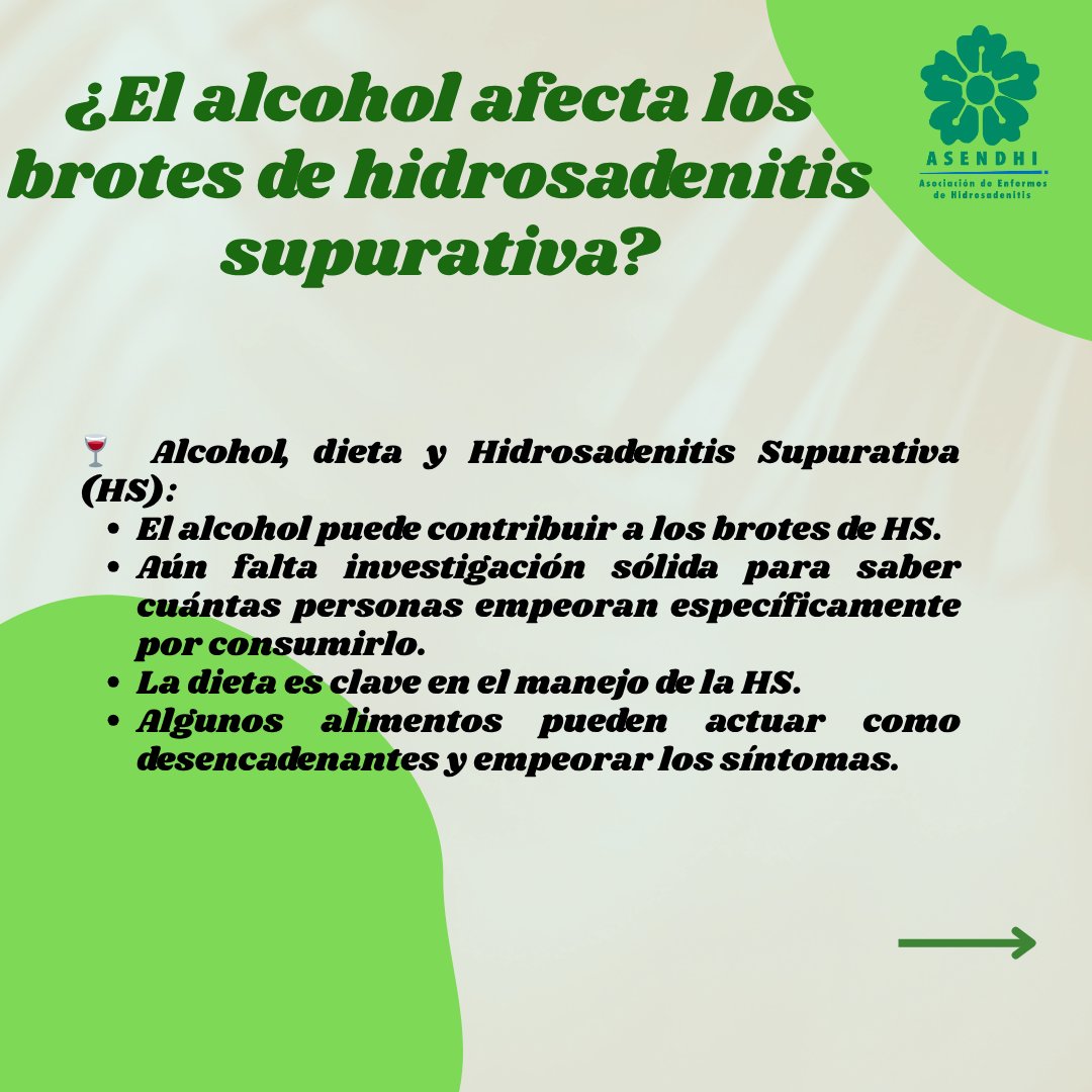 Consulta a tu equipo médico. 
💡 Infórmate, cuida tu salud y toma decisiones conscientes. ¡Tu cuerpo lo agradecerá!
Consultar siempre con los profesionales sanitarios.
💬Cuéntanos tu experiencia en comentarios. Os leemos.
#HS #MimundoconHS #SaludMental #ConsumoDeAlcohol
