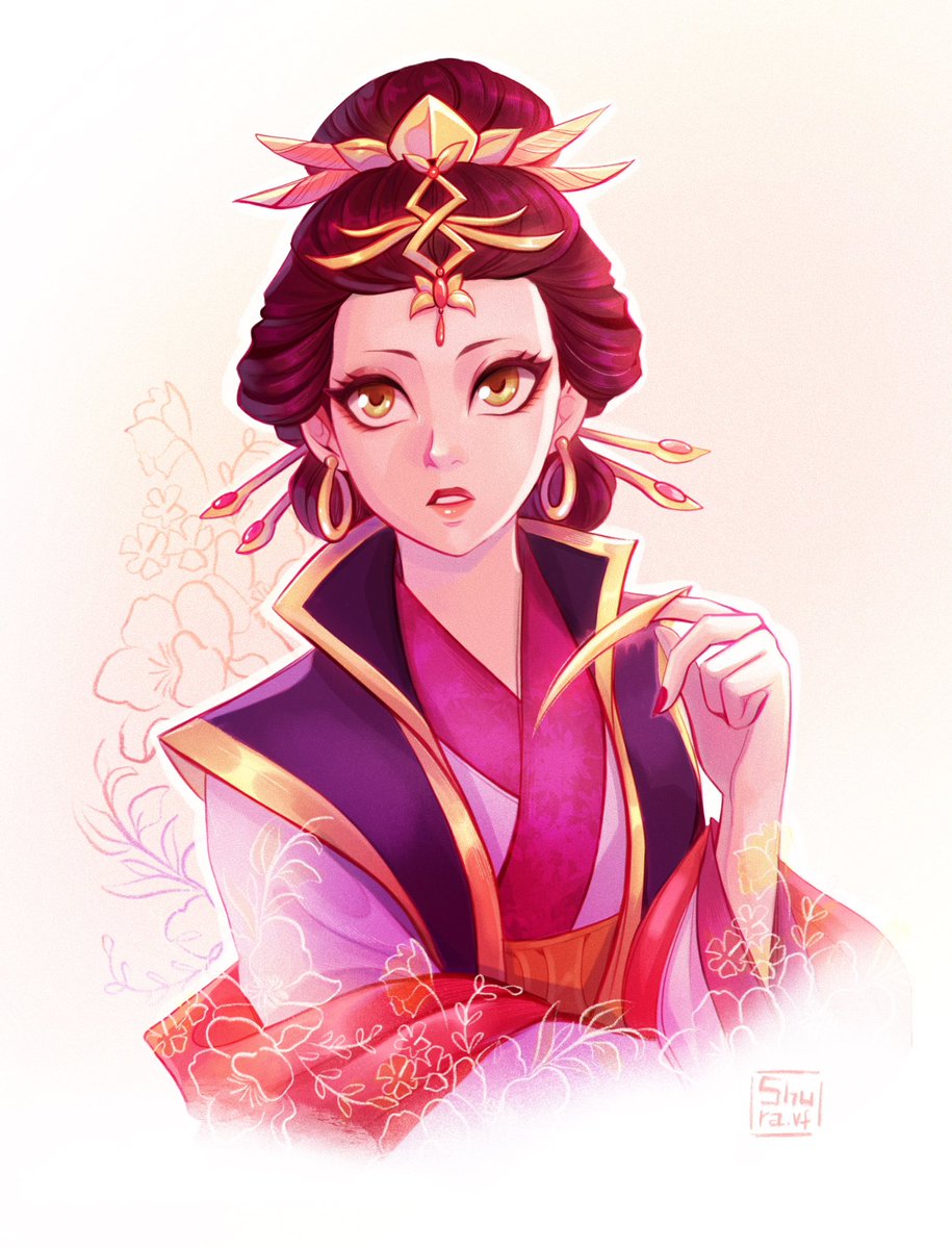 All the consorts portrait in the same post
#kusuriyanohitorigoto 
#apothecarydiaries