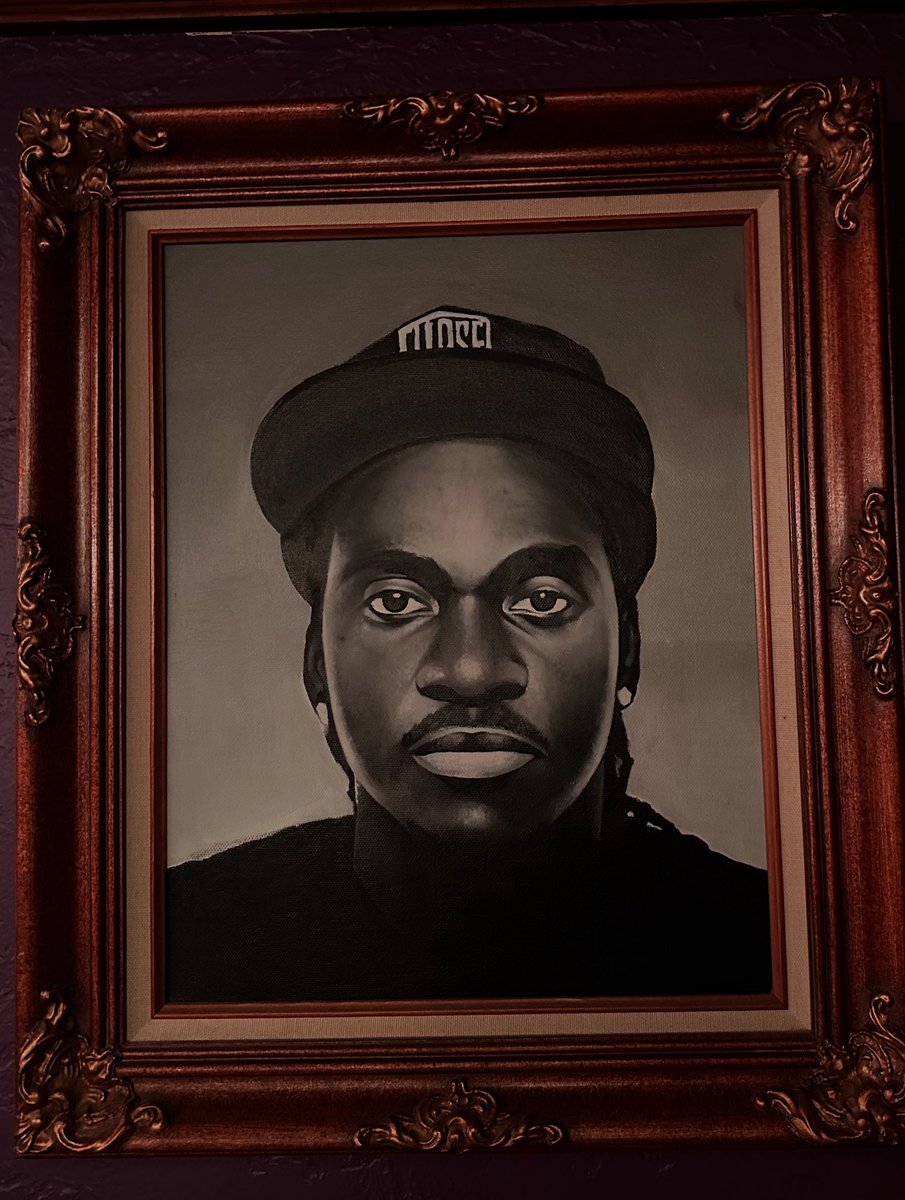 ChaseDryden's tweet photo. Uggghhhh!!! #kingpush #pushat #art #artist #oil #painting #artwork #portrait #hiphop @clipse https://t.co/HLlt2Yd7lc