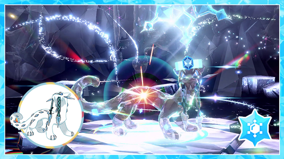 Pokebip's tweet photo. #PokemonScarletViolet : Une nouvelle période de Raids évènementiels débute !

➡️ Du 4 au 18 août
➡️ Baojian (Téracristal Glace)
➡️ Raids 5★
➡️ Obtenable en shiny via Cadeau Mystère si vaincu 1 million de fois ou plus

Détails : https://t.co/NmhGesH7Tc https://t.co/WbHmyPq9ie