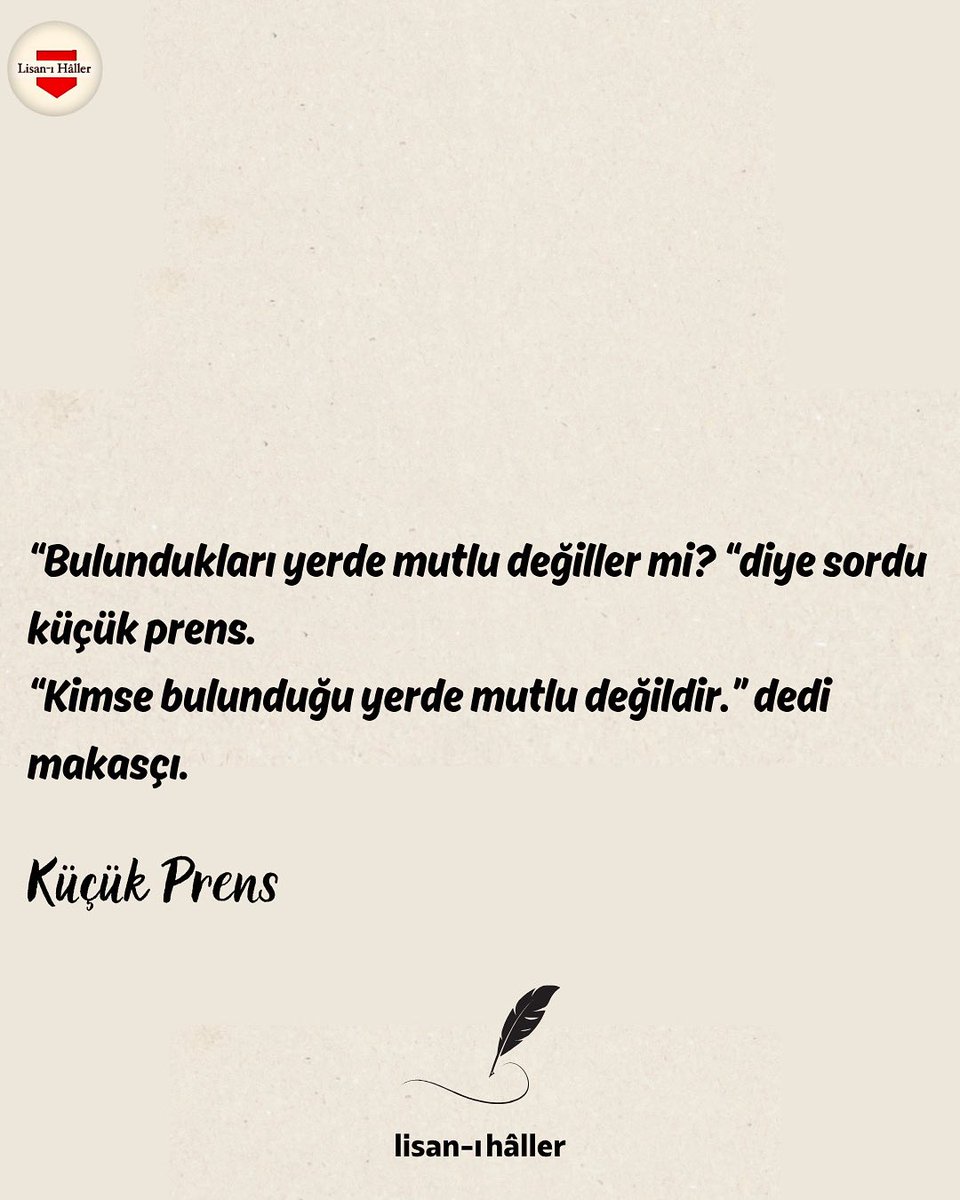 lisanihaller's tweet photo. #kitapsözleri #kitap #küçükprens https://t.co/b7duUJrDyk