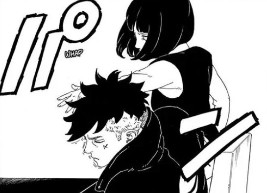 Hinata's only fight in Boruto