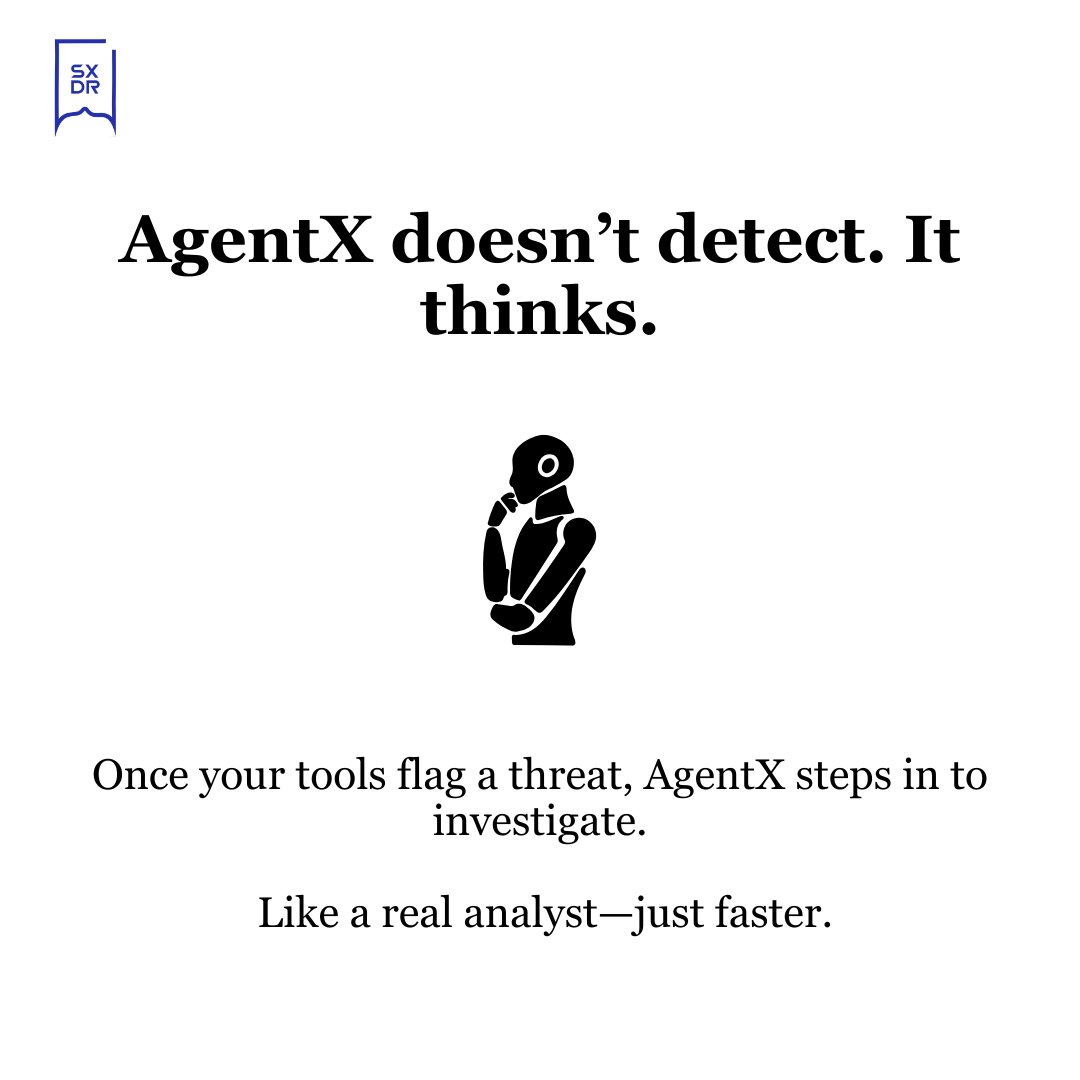 Your security tool isn’t lazy—it’s drowning.😩❗

Detection ≠ investigation. That’s where AgentX comes in.

Let your tools flag threats. Let AgentX investigate them.

#CyberSecurity #AlertFatigue #XDR #SOC #AIAnalyst #AgentX #Infosec