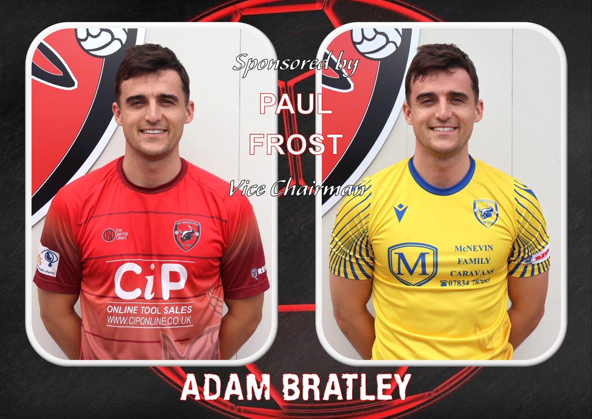 🔴⚫ Thank you Paul Frost 🔴⚫

A big thank you to Paul Frost who has sponsored defender Adam Bratley. 

There's a limited amount of player sponsorships available 

📞 Interested? Contact Andrew Saunders on 07973 491739
