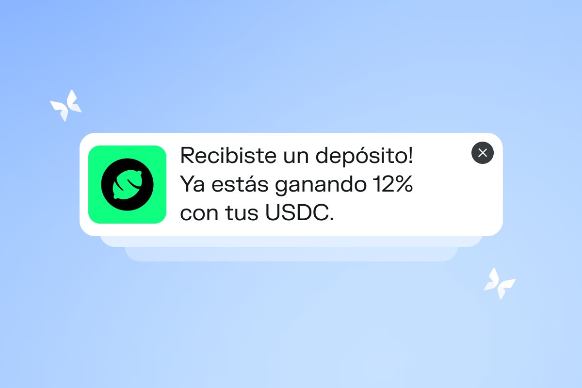 When life gives you <a href="/lemonapp_ar/">Lemon Argentina</a>, earn more on your savings 🍋

Powered by Morpho 🦋