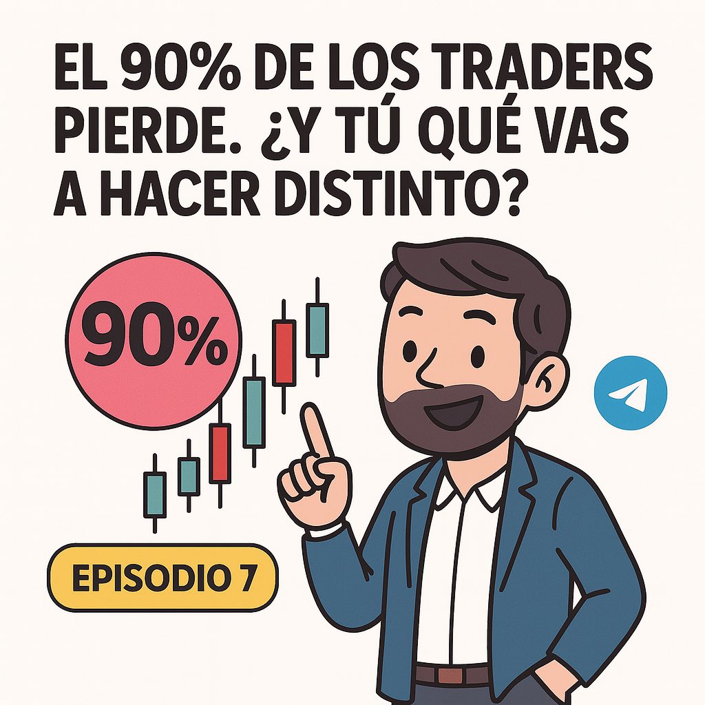 🎙️ ¡Episodio 7 de #TradingPodcast ya está aquí!

El 90 % de los traders pierde… ¿y tú qué vas a hacer distinto?

• Errores comunes del 90 %
• Qué hace el 10 % ganador
• 5 claves para diferenciarte

▶️ youtu.be/-815doQmZXM

📲 Señales BTC: t.me/tradingsignals…

🔗 Bitget
