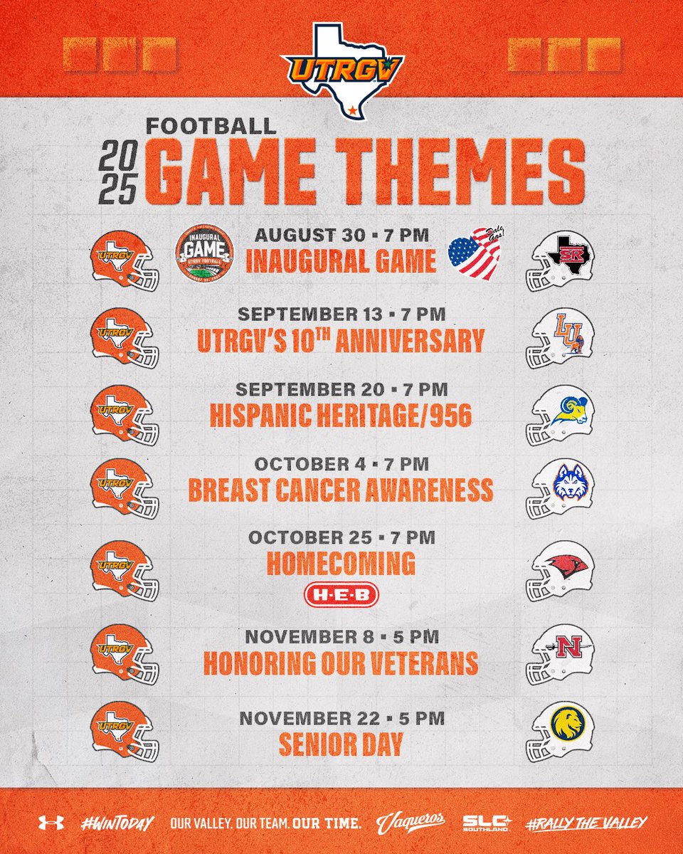 30 days away, see y’all there✌️

#UTRGV #RallyTheValley #EarnedEveryDay