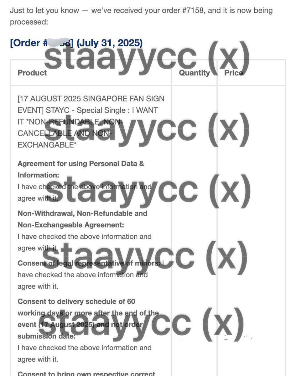 staayycc's tweet photo. stayc house of kpop order proof https://t.co/o57WUu0mql