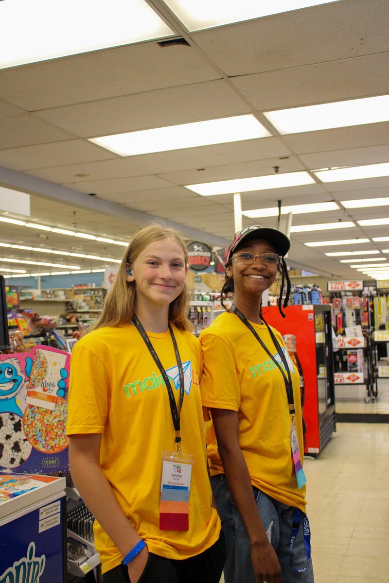 CACC_CPS's tweet image. CACC Engineering students joined the first-ever Make48 Women in STEM event, competing to create a product in just 48 hours! Meet the “WomEngineers” in these behind-the-scenes shots as they built and pitched their prototypes. #caccbest #cpsbest