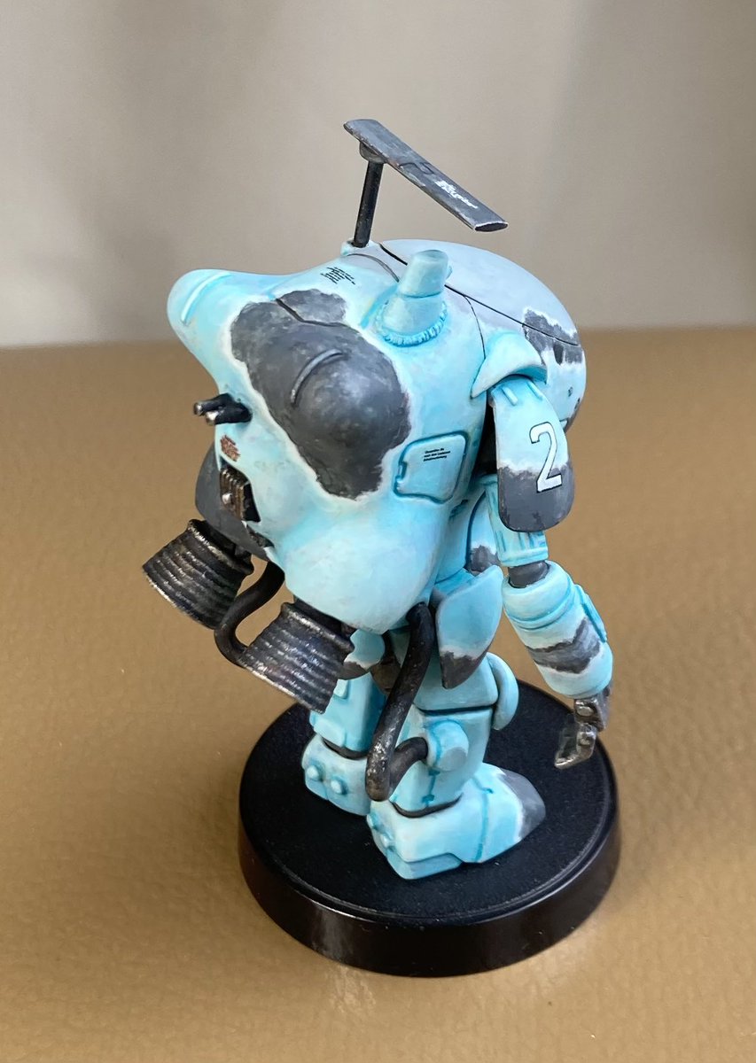 #今月作ったプラモ晒そうぜ

もう7月がおわた！
ガチャーネンPKAハインリッヒ作った！
ファイアボールSGは以前作ったものがサップーケイに感じたのでデカール追加しました。

#マシーネンクリーガー
#maschinenkrieger