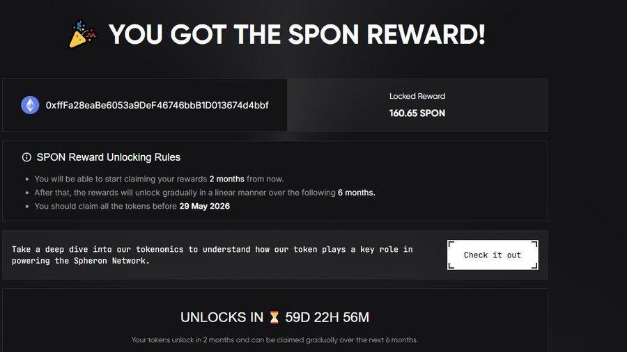 Doreen Hense (@doreenhense) on Twitter photo Attention $SPON supporters ๐ฆพ
Stuck with us? Surpriseโthe airdrop has started!
Your rewards could be live right now ๐
Go check it out!
๐๐claims-spheron.com/?claim
<a href="/SpheronFDN/">Spheron Network</a> #token Attention $SPON supporters ๐ฆพ
Stuck with us? Surpriseโthe airdrop has started!
Your rewards could be live right now ๐
Go check it out!
๐๐claims-spheron.com/?claim
<a href="/SpheronFDN/">Spheron Network</a> #token