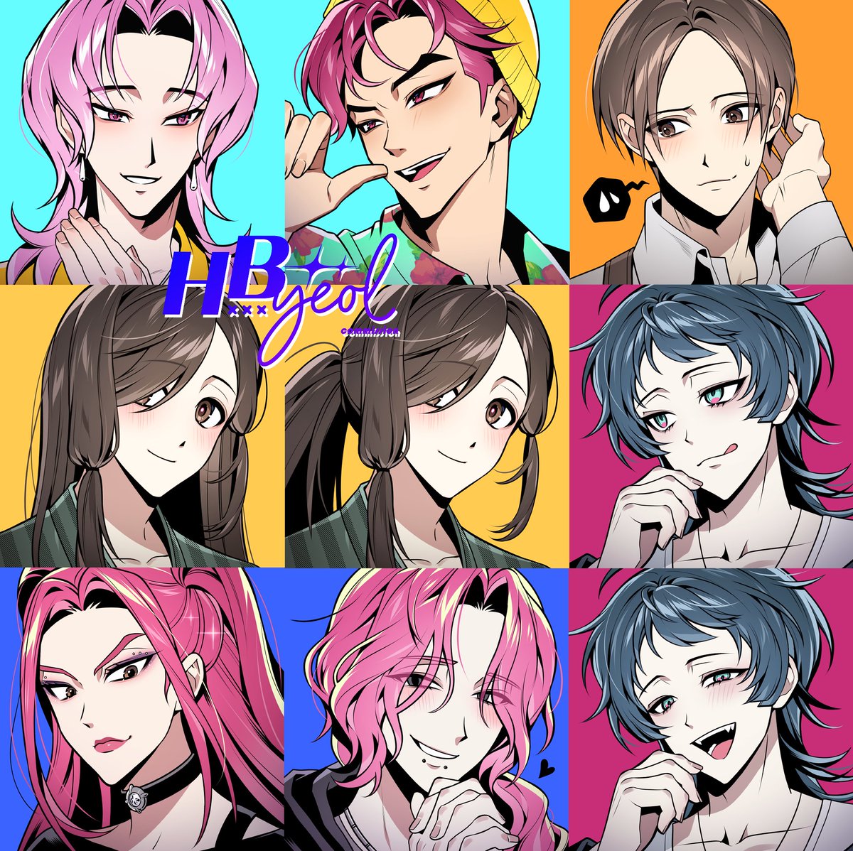 🫧7월달 두상 작업 마무리했습니다. 신청해주셔서 감사합니다!