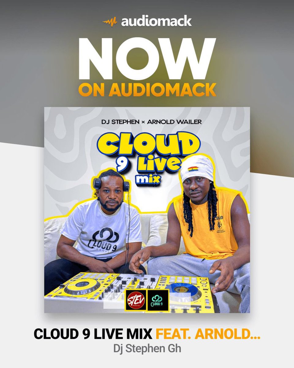 Myself and <a href="/DjStephenn/">Stephen Adeleke (Dj Stephen)</a> with Cloud 9 live mix is out on <a href="/audiomack/">Audiomack</a> 

audiomack.com/djstephen1/son…