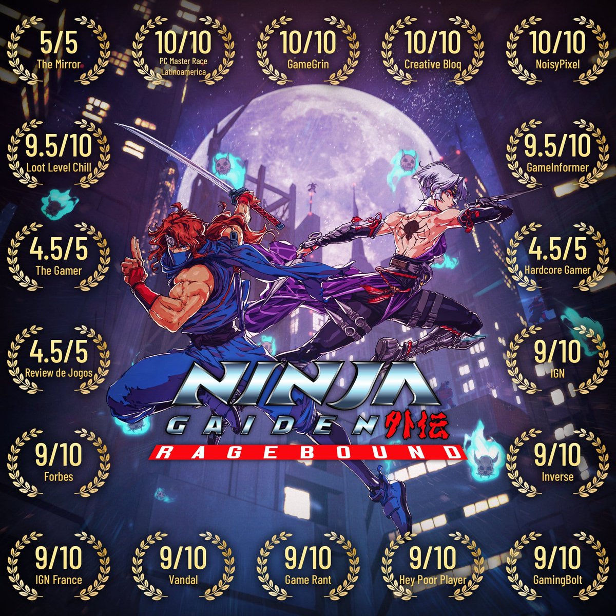 Tesura Games #Connect 👾 (@tesuragames) on Twitter photo ¡Las primeras notas de #NINJAGAIDEN: Ragebound, lo nuevo de <a href="/TheGameKitchen/">The Game Kitchen</a>, ya están aquí! 🥷
¡Ya puedes reservar el inédito capítulo de la saga en Edición Estándar y Especial para #PS5 y #Switch!
¿Tendrás lo necesario?
🐲 tesuragames.com/juegos/ninja-g…
<a href="/silverliningint/">Silver Lining 🧟 PLAY SWAS NOW</a> <a href="/Dotemu/">Dotemu</a> ¡Las primeras notas de #NINJAGAIDEN: Ragebound, lo nuevo de <a href="/TheGameKitchen/">The Game Kitchen</a>, ya están aquí! 🥷
¡Ya puedes reservar el inédito capítulo de la saga en Edición Estándar y Especial para #PS5 y #Switch!
¿Tendrás lo necesario?
🐲 tesuragames.com/juegos/ninja-g…
<a href="/silverliningint/">Silver Lining 🧟 PLAY SWAS NOW</a> <a href="/Dotemu/">Dotemu</a>