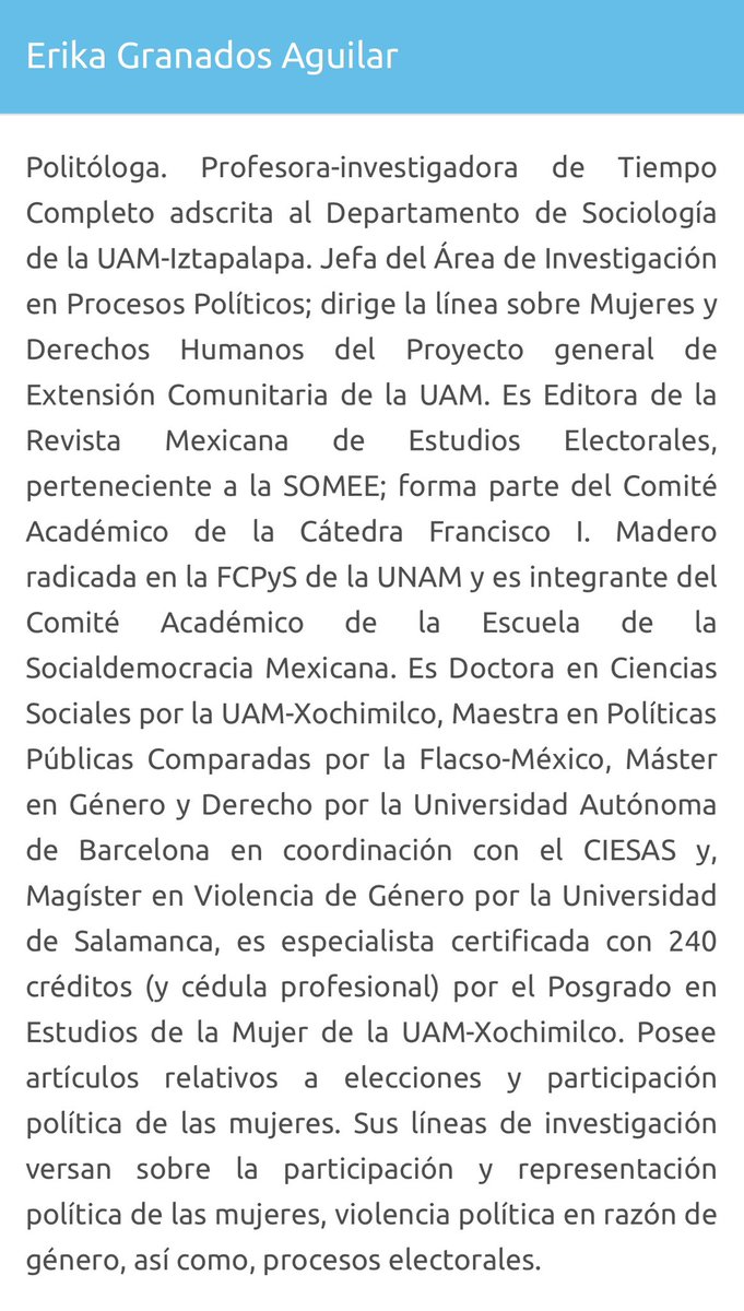 Mi perfil en la página de la Asociación Mexicana de Ciencias Políticas, AMECIP. 
Les invito a consultar el plan de trabajo de los Comités Estatales. 
amecip.com/comite/estatal…

AMECIP - Ciudad de México
XIII Congreso Internacional de Ciencias Politicas

#CongresoAMECIP