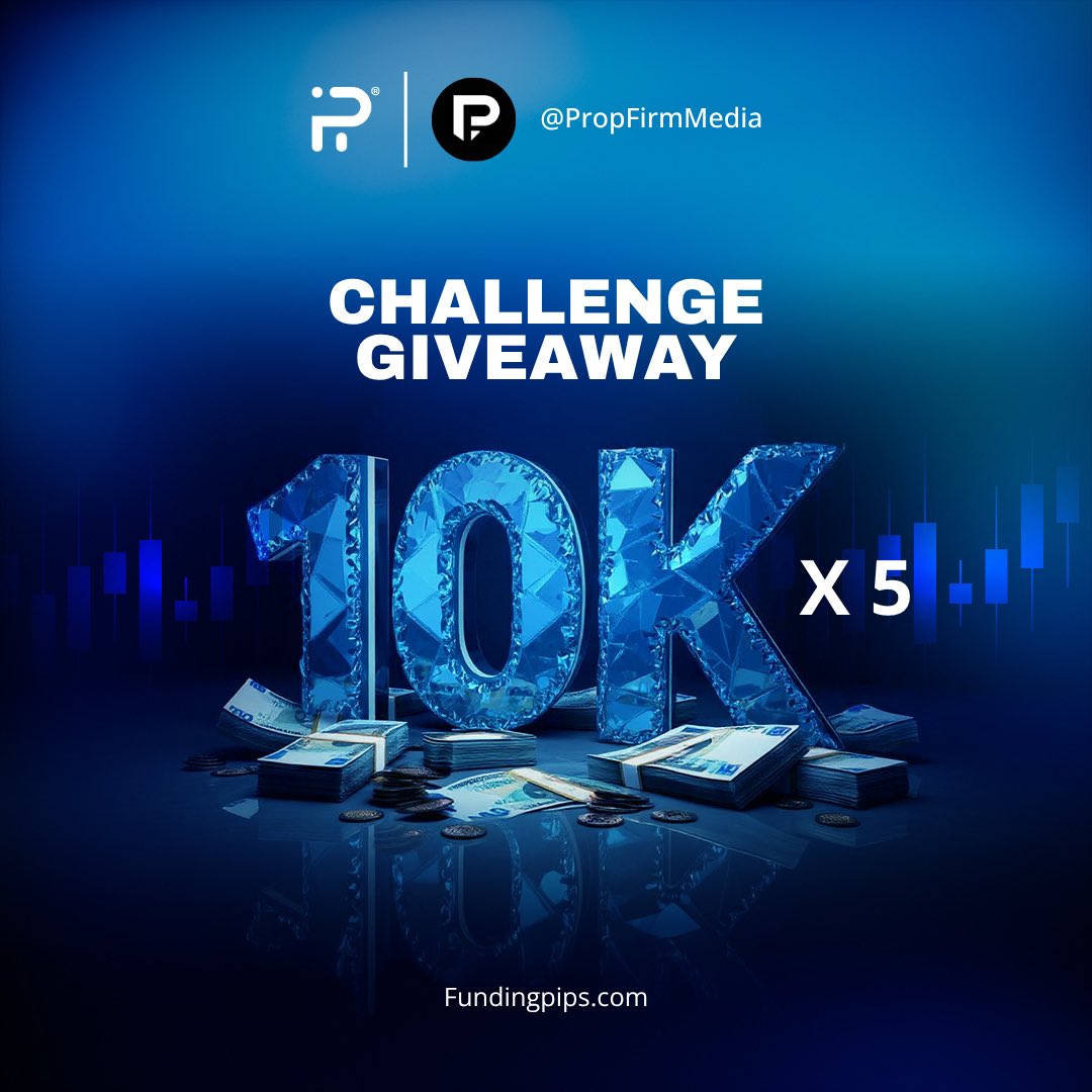 Prop Firm Brigade (@propfirmbrigade) on Twitter photo ๐ GIVEAWAY ALERT: 5 x 10K Funded Accounts.๐ธ
Weโre giving 5 lucky traders a $10K account each Want in?
Hereโs how to enter:
โ
Follow: <a href="/PropFirmMedia/">Prop Firm Media</a>
<a href="/PropFirmBrigade/">Prop Firm Brigade</a>
<a href="/avikkfp/">Avikk</a>
<a href="/ImpactsoulsIN/">Impact souls</a>
@FundingPips
โค๏ธ Like & ๐ Retweet this post
๐ฅ Tag 2-3 trader friends in the ๐ GIVEAWAY ALERT: 5 x 10K Funded Accounts.๐ธ
Weโre giving 5 lucky traders a $10K account each Want in?
Hereโs how to enter:
โ
Follow: <a href="/PropFirmMedia/">Prop Firm Media</a>
<a href="/PropFirmBrigade/">Prop Firm Brigade</a>
<a href="/avikkfp/">Avikk</a>
<a href="/ImpactsoulsIN/">Impact souls</a>
@FundingPips
โค๏ธ Like & ๐ Retweet this post
๐ฅ Tag 2-3 trader friends in the