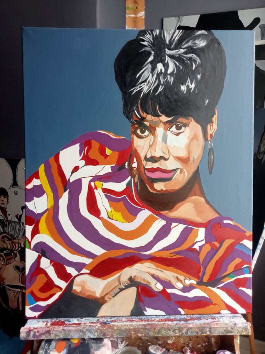 Carla Thomas. ( Oil and emulsion ).