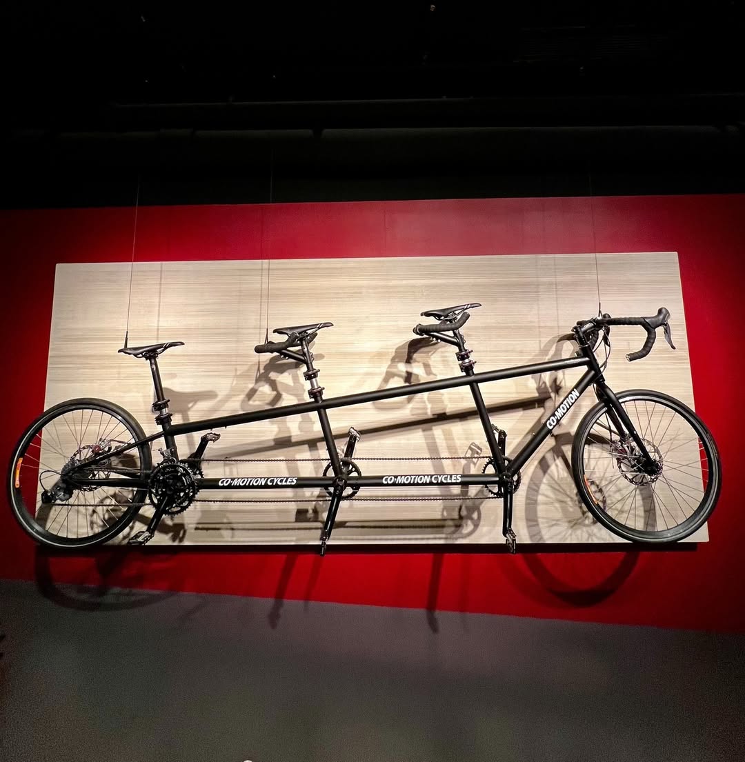 Tag the two friends you're sharing this bike with.