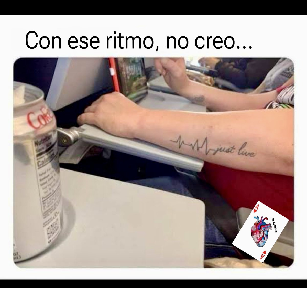 Asesoría gratis si te vas a tatuar algo de EKG…🤣🫀⚡️