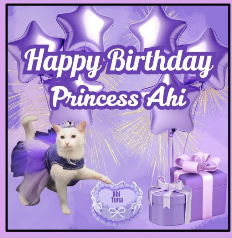 AmazingAcroCats's tweet image. It's her birthday! Check out our website for ways to send her treats or sponsor her 💜
rockcatsrescue.org/donate

#acrocats #AhiTuna