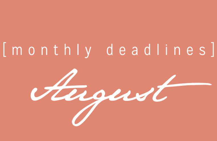August may bring to mind summer carnivals, picnics, and water parks, but don’t forget about these contests! Take a break from the whirlwind, and make sure you send your work to the right place.

Read here: mastersreview.com/august-deadlin…