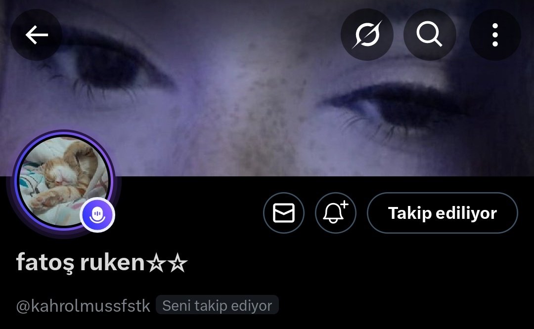 hem gözlerimi header yapıp hem de profilini kedom yapmıs asik oluruz ki