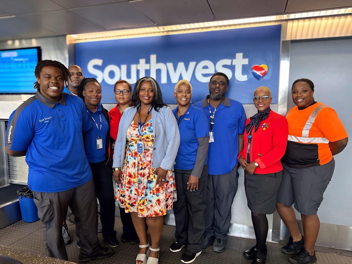 JMAA (@jacksonairports) on Twitter photo Our <a href="/SouthwestAir/">Southwest Airlines</a> team at JAN ranked #1 in ALL metrics among Tier 1 Stations system-wide for Q1 2025!
Here’s to continued success and even greater service for our passengers!
✈️ Book your next flight and experience the JAN difference. #FlyJAN #SouthwestAirlines Our <a href="/SouthwestAir/">Southwest Airlines</a> team at JAN ranked #1 in ALL metrics among Tier 1 Stations system-wide for Q1 2025!
Here’s to continued success and even greater service for our passengers!
✈️ Book your next flight and experience the JAN difference. #FlyJAN #SouthwestAirlines