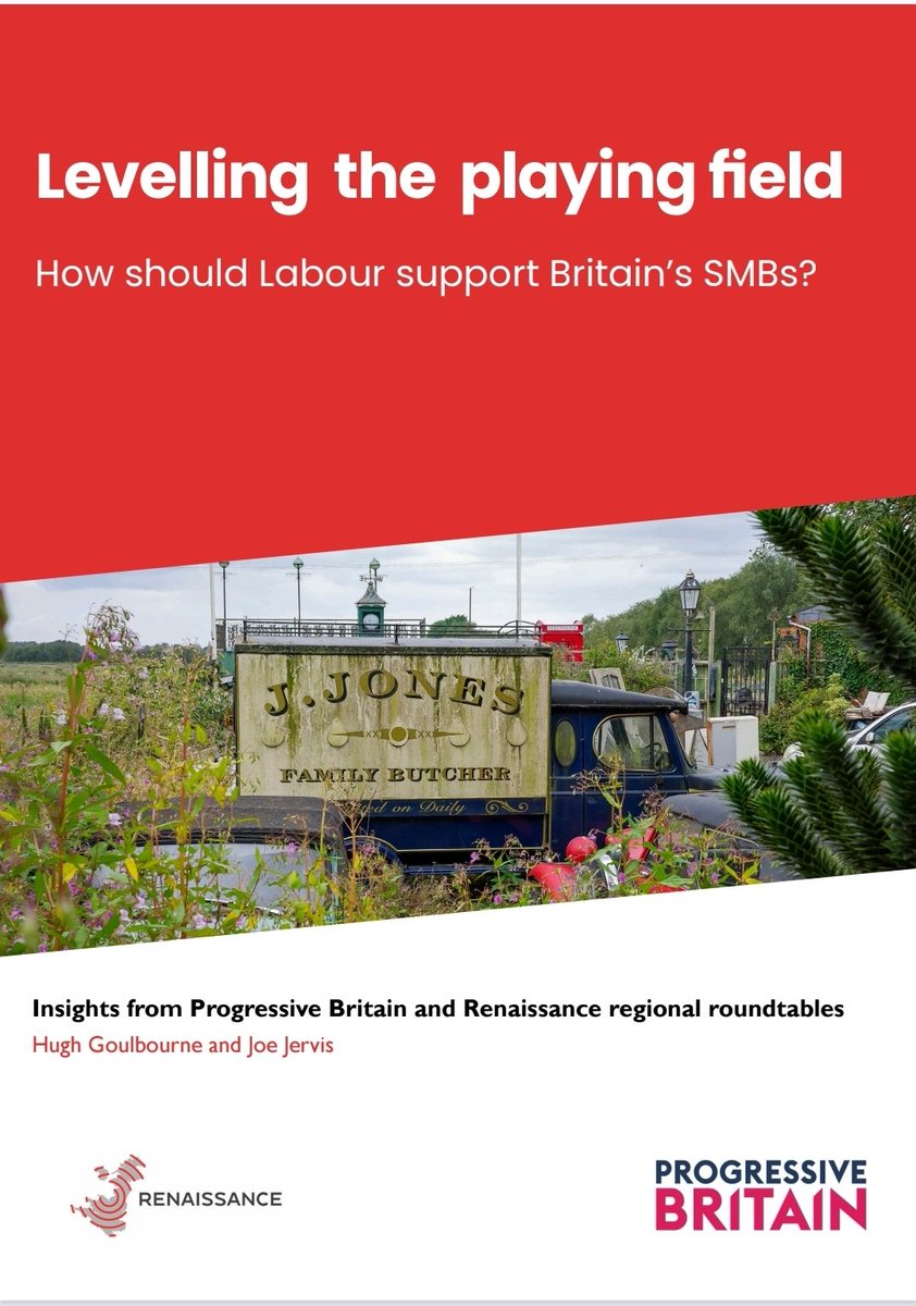 Joe Jervis (@joejervis89) on Twitter photo *NEW* UK Govt launches its Small Business Strategy - with a sensible focus on two major challenges: late payments & access-to-finance. It's a welcome step forward.
<a href="/HughGoulbourne/">Hugh Goulbourne</a> & I spent 6 months meeting firms to inform our new report, and many raised these two issues... 1/4 *NEW* UK Govt launches its Small Business Strategy - with a sensible focus on two major challenges: late payments & access-to-finance. It's a welcome step forward.
<a href="/HughGoulbourne/">Hugh Goulbourne</a> & I spent 6 months meeting firms to inform our new report, and many raised these two issues... 1/4