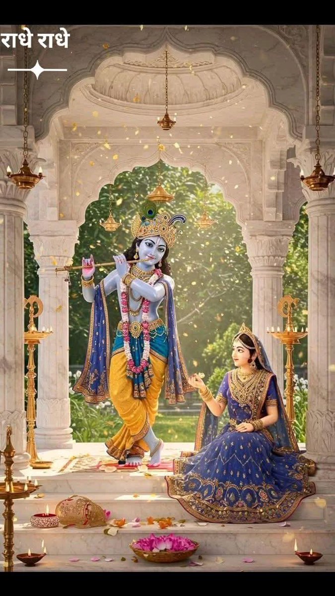 प्रेम के बदले प्रेम ही होगा,
ऐसा तो अनुबंध नहीं था.!!
आती जाती भाव लहर पर,
कोई भी प्रतिबंध नहीं था.!!
दो दिल का ये लेखा जोखा,
नैनों से समझाया जाता.!!
 इन बातों का अधरों से तो,
कोई भी संबंध नहीं था...?

     #शुभ_रात्रि ✨❤️
#जय_श्री_राधे_कृष्ण❣️🙏🦚