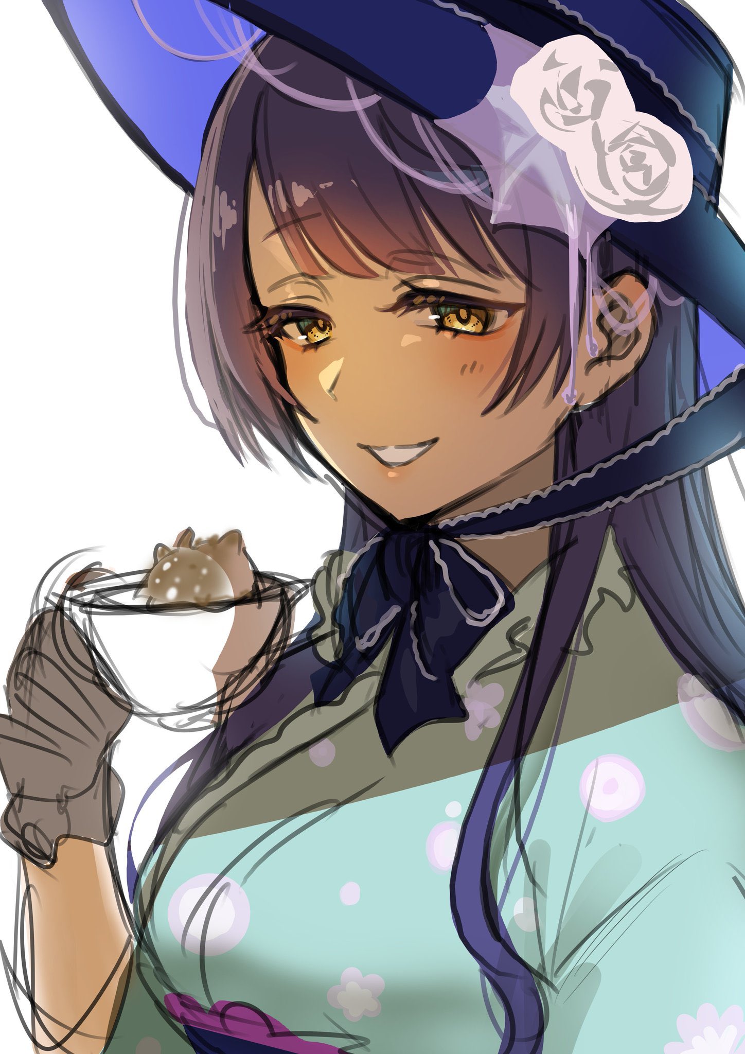 いただきニャンコ　背景をゴールドに変更　一部修正 neko-change!!!! (@neko_change) / X